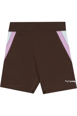 PUMA X lemlem logo-embroidered performance shorts