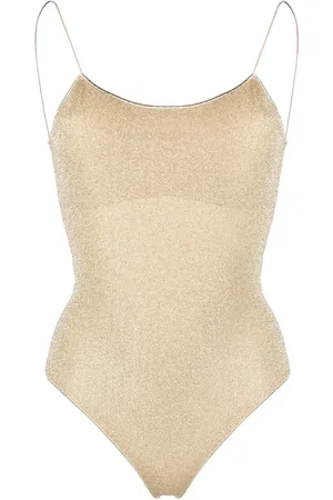 Oseree Lumiere scoop-neck swimsuit