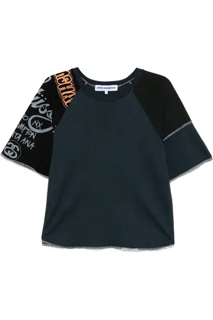 Stain Shade Panelled T-shirt