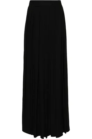 Dior 1990s pleated maxi skirt