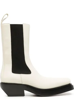 Bottega Veneta Two-tone Western ankle boots