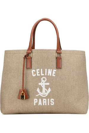 Céline 2021 Paris Horizontal Cabas tote bag