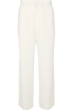Auralee Hard Twist tailored trousers