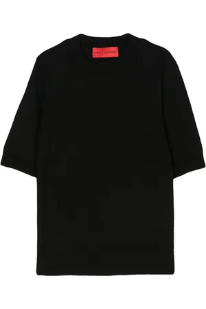 FARFETCH Selena fine-ribbed top