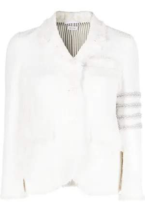 Thom Browne 4-Bar tweed jacket