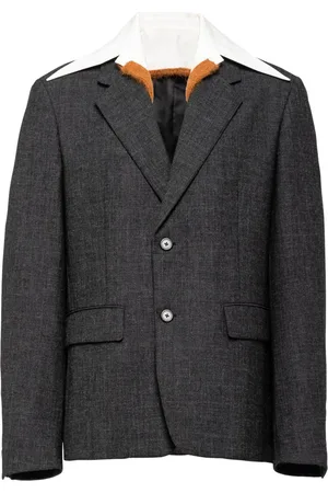 Prada Layered wool blazer