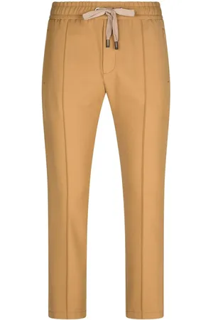 Dolce & Gabbana Wool-gabardine track trousers