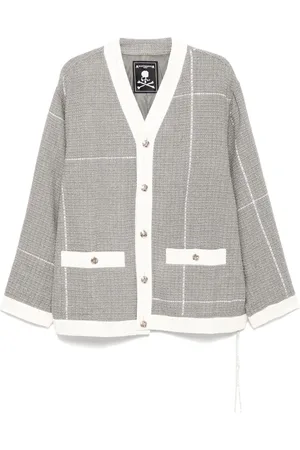 MASTERMIND Embossed button cardigan
