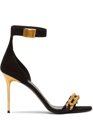 Balmain 95mm Uma chain-embellished sandals