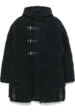 Andersson Bell Lace-up fishtail parka