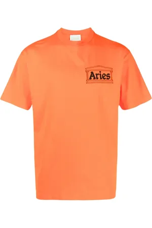 ARIES Logo-print cotton T-shirt