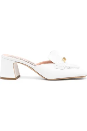 Moschino Logo-lettering mules