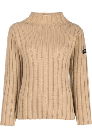 Patou High-neck ribbed jumper