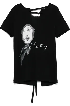 YOHJI YAMAMOTO Illustration-print T-shirt