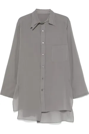 YOHJI YAMAMOTO Semi-sheer shirt