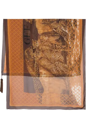 Gianfranco Ferré Chita-print silk scarf