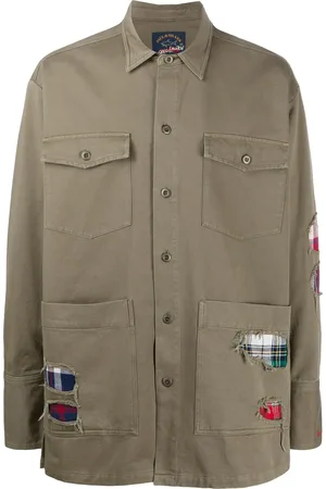 Paul & Shark Distressed shirt jacket