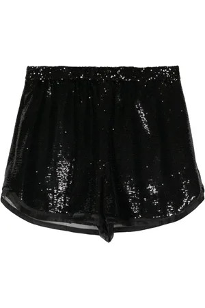JUUN.J Sequinned mini shorts