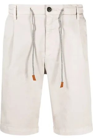 ELEVENTY Drawstring elasticated chino shorts