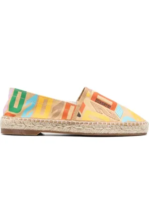 Dsquared2 All-over logo-print espadrilles
