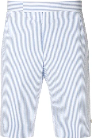 Thom Browne Seersucker Backstrap Short