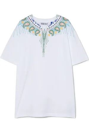 MARCELO BURLON Wings-print cotton T-shirt