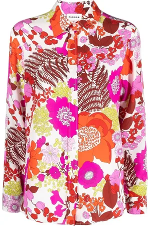 P.A.R.O.S.H. Floral print buttoned shirt