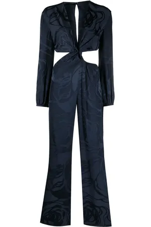 Silvia Tcherassi Joely jacquard jumpsuit