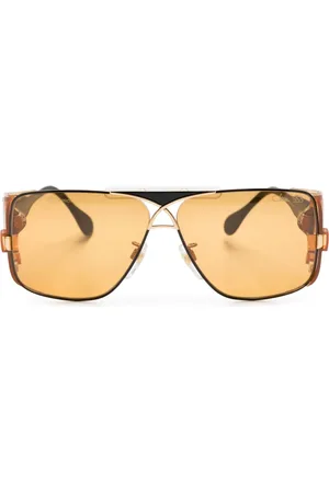 Cazal 955 wraparound-frame sunglasses