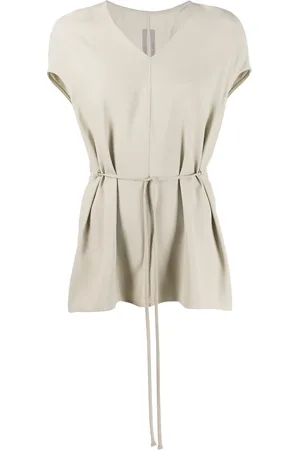 Rick Owens Gathered waist tunic