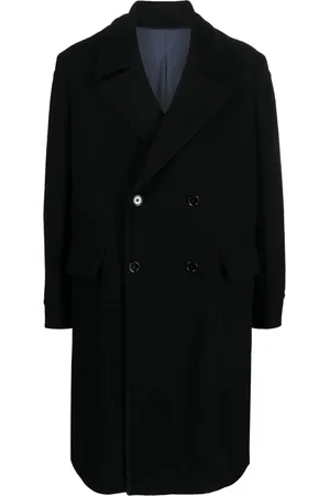 Dondup Virgin wool-blend mid coat