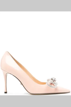 Mach & Mach Double Bow embellished pumps