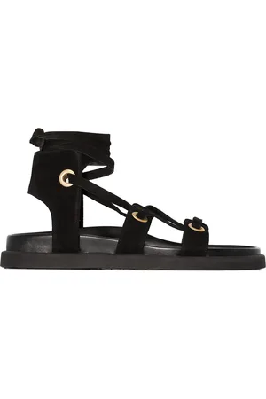 Gianvito Rossi Ibiza flat suede sandals