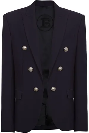 Balmain Embossed-button detail blazer
