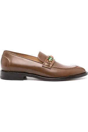 Casablanca Embellished leather loafers