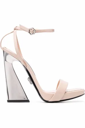Philipp Plein High-heel leather sandals