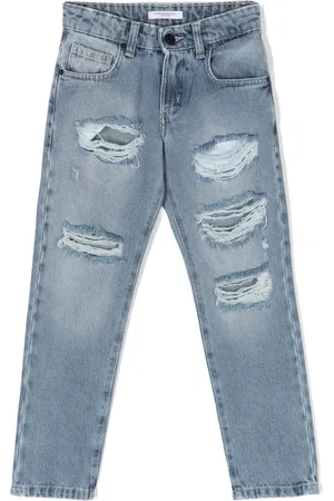 Paolo Pecora Distressed slim-cut jeans
