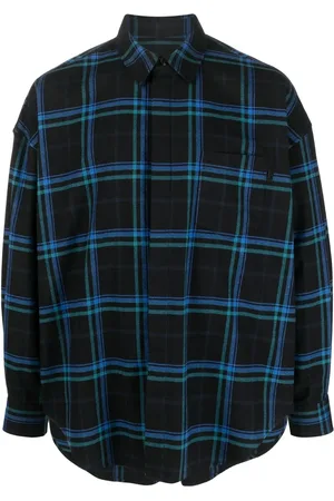 JUUN.J Checked chest-pocket shirt
