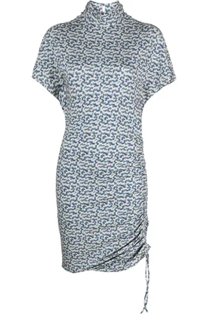 Marant Etoile Lya geometric-print dress