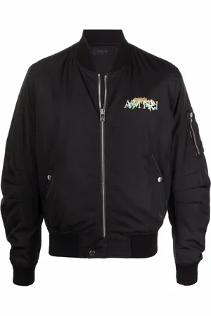 AMIRI Logo-print bomber jacket