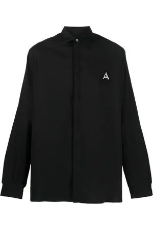 AMBUSH Logo-embroidered cotton shirt