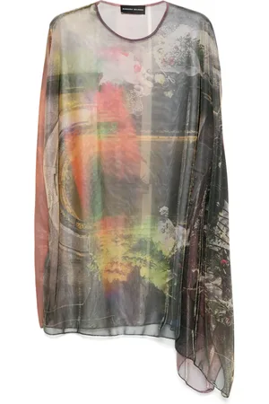 Barbara Bologna Printed cape