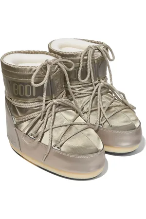 Moon Boot Icon Glance satin snow boots