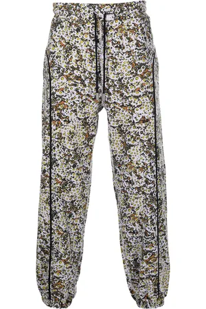 ECKHAUS LATTA Graphic-print fleece sweatpants
