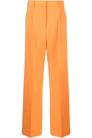 Msgm High-waist straight-leg trousers