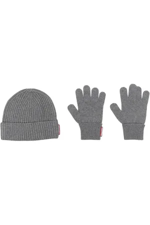 Dsquared2 Knitted glove and hat set