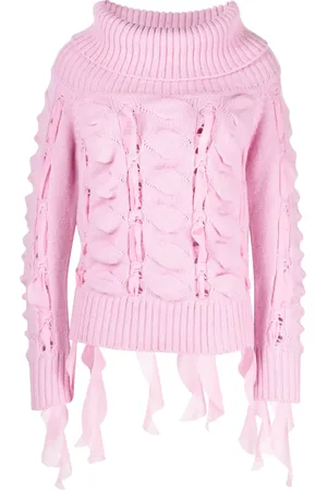BLUMARINE Off-shoulder jumper