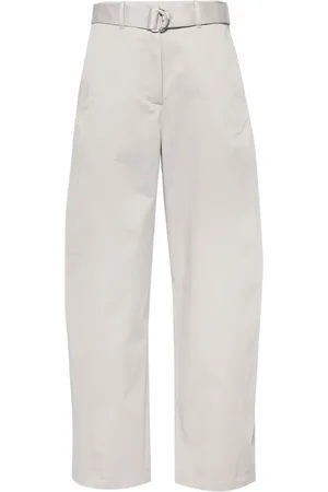 Msgm Wide-leg twill trousers
