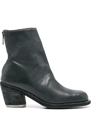 GUIDI 70mm leather ankle boots