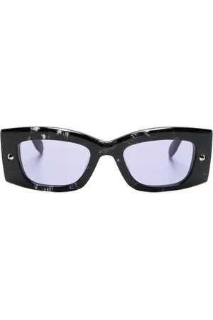 Alexander McQueen Bold logo-print sunglasses